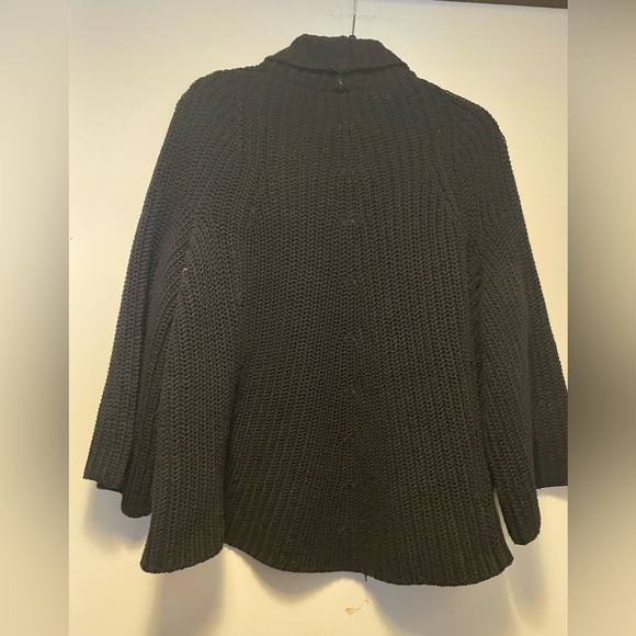 Nine West Women’s Black Knit Sweater Cardigan Size Large Cozy - Picture 7 of 10